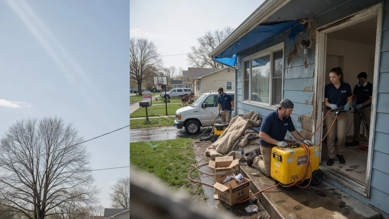 Basement Flood Cleanup in Upton, KY near me